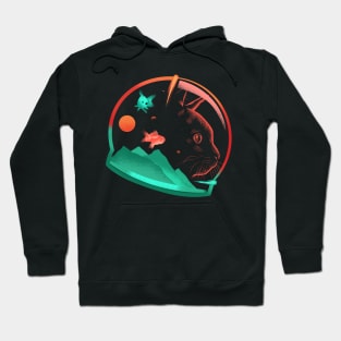 Astrocat - Cat and Space Hoodie